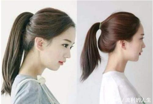 马尾高度不是随便扎，扎多高好看？是脸型说的算！
