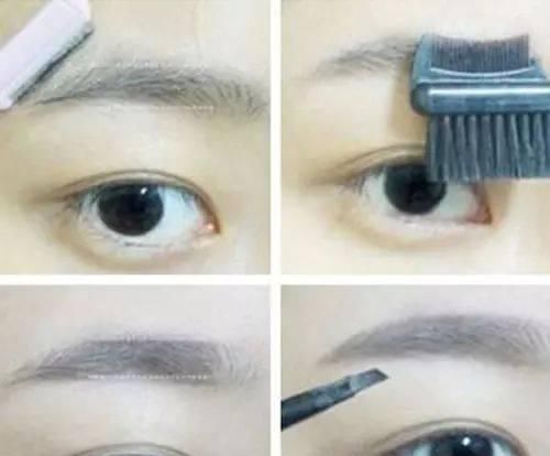  #图解#怎样画眉毛又快又好看?初学者画眉毛步骤图解