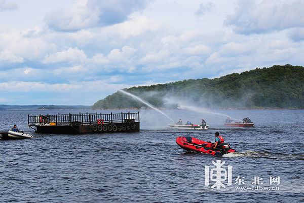 五大连池为旅游安全多上一道＂保险＂ 应急演练动＂真格的＂