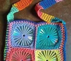  [手工]旧光盘和毛线钩针结合！DIY手工变废为宝，光盘旧物改造教程合集