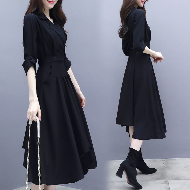 国庆宁愿不出门，也别穿打底裤!今年流行赫本裙+裸靴，洋气到飞