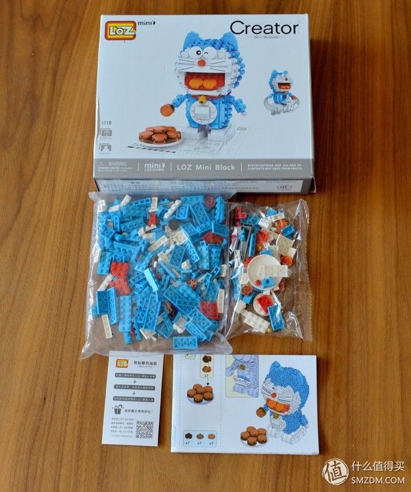 玩不起乐高，还玩不起LOZ吗?平民积木一样乐趣横生，LOZ哆啦A梦开箱测评