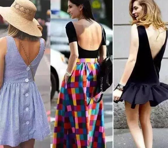 她们不是没穿内衣，而是会穿内衣！