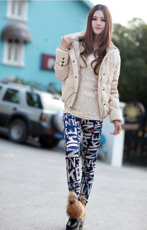 修身显身材的紧身皮裤, 充满精致美感, 太招人疼爱!