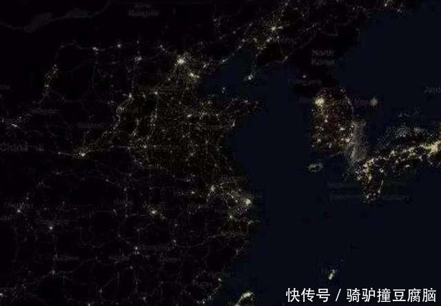  「三国」卫星拍摄下的中日韩三国夜景，不看不知道，看完才知差