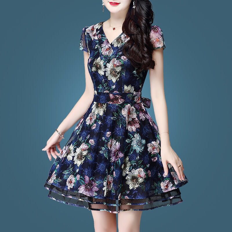 这种连衣裙上身才知道有多美!气场满满,嫩上添嫩,清凉又惬意