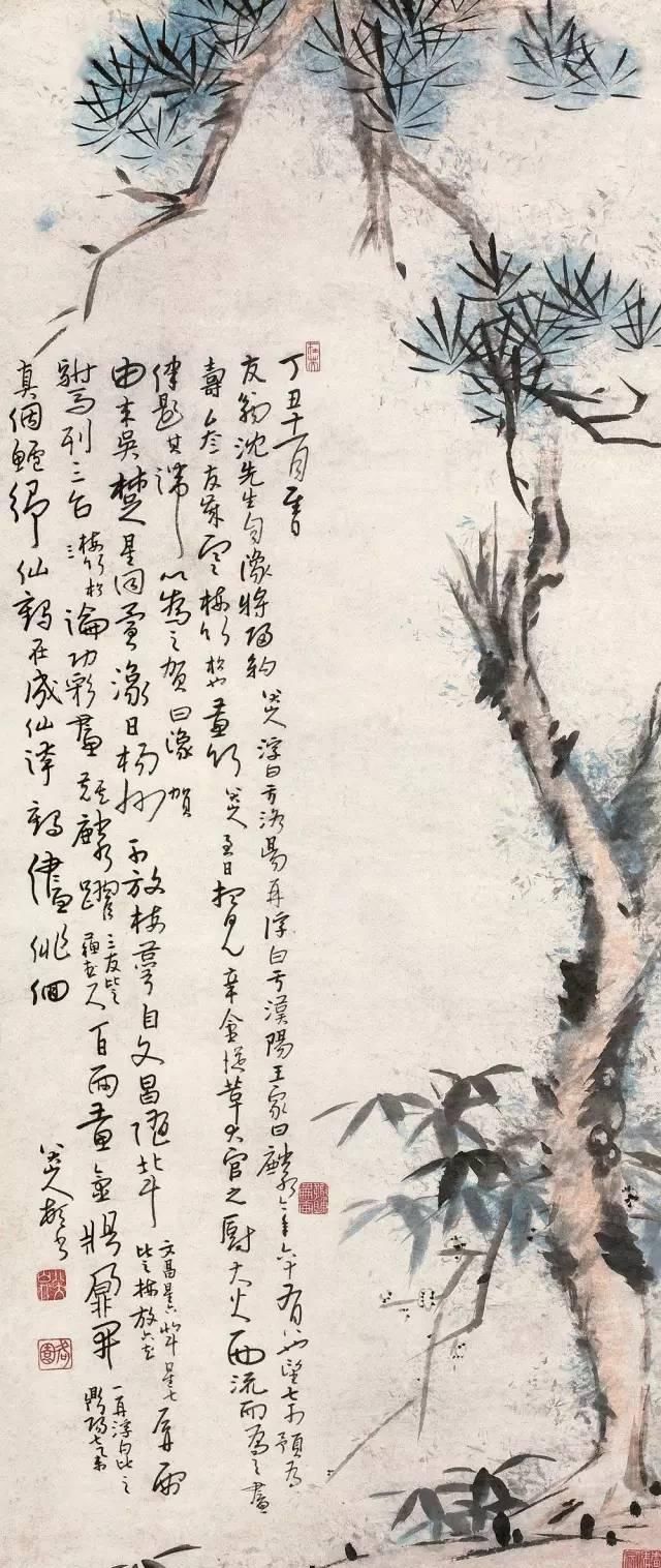  『作品』他在中国艺术史上的地位， 就像梵高在西方艺术史上的地位一样。