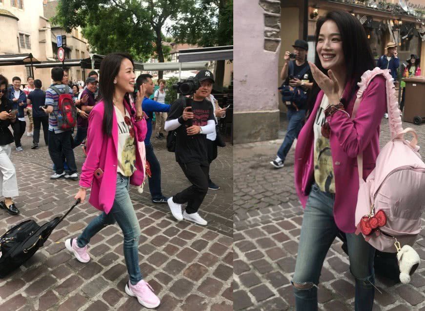 舒淇素颜照曝光,素面朝天接地气,网友:这才是42岁最美的样子