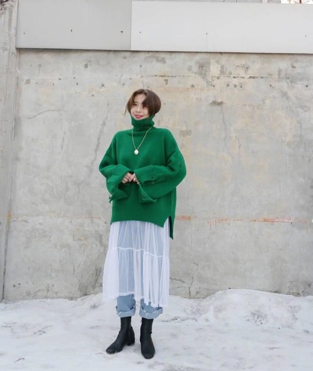 控制不住我的洪荒之力了,这个小姐姐的穿搭太