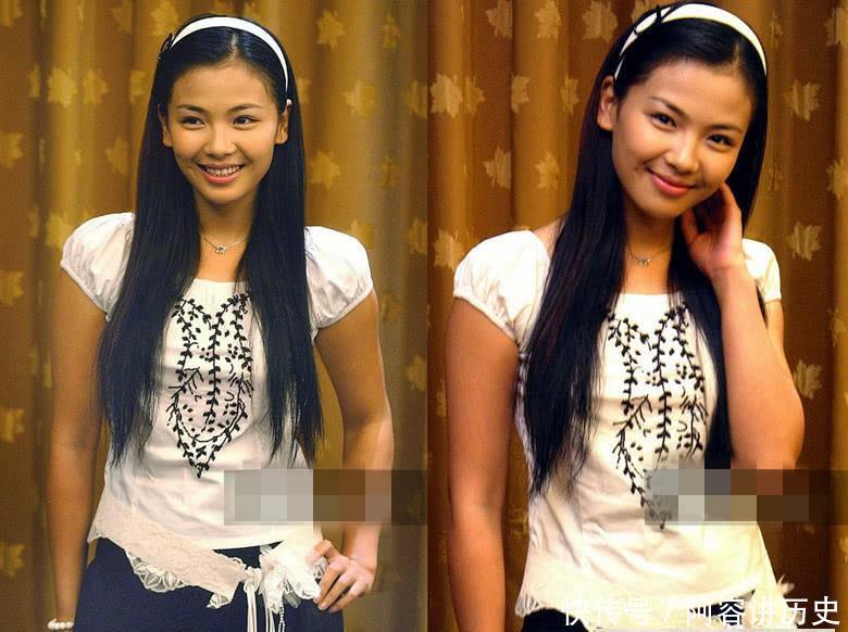 刘涛17年前旧照公开,同框小9岁刘亦菲,不输颜
