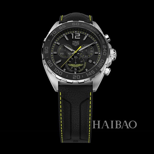 泰格豪雅发布阿斯顿马丁特别款计时码表