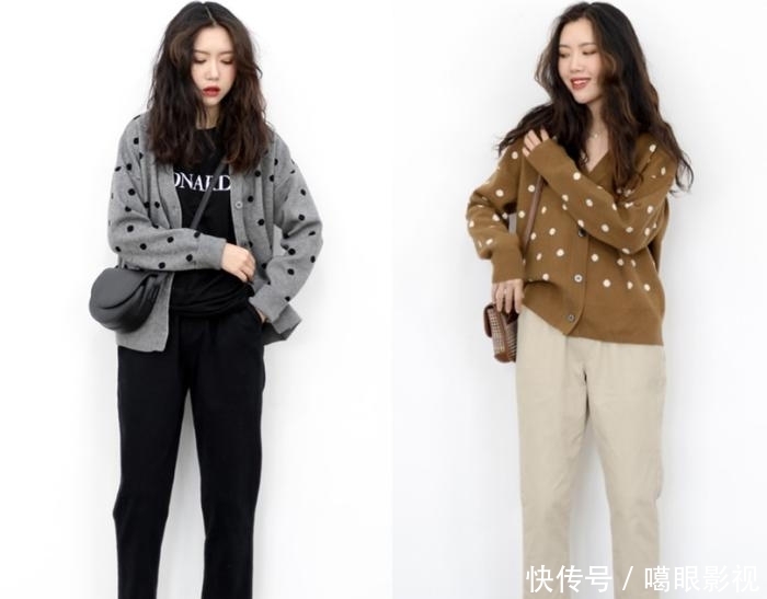  直筒版型：腰粗、腿肥的身材穿：“直筒衫+直筒裤”，美“爆”了！