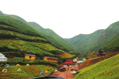 兰州七里河袁家湾村探索乡村旅游发展新模式 百合花谷搭台乡村旅