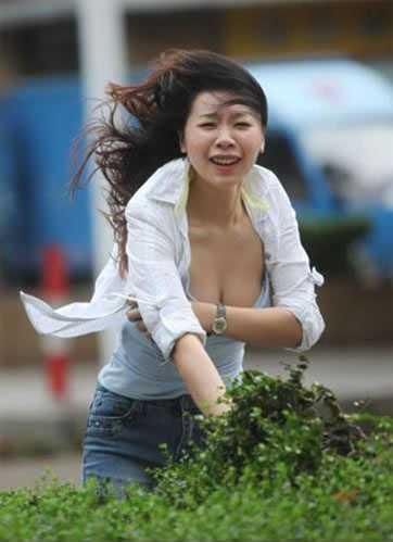 台风利奇马风速每秒56米，这个台风却达每秒76米，瞬时阵风超百米