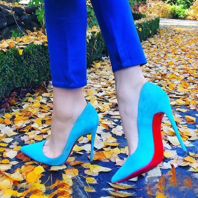 尖头高跟鞋为你的性感加分