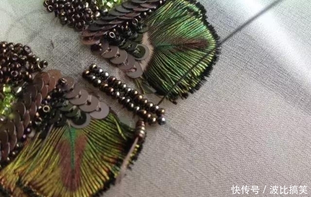 【珠绣胸针】你离小仙女只差一件闪闪的配饰,DIY手工珠绣饰品,附教程