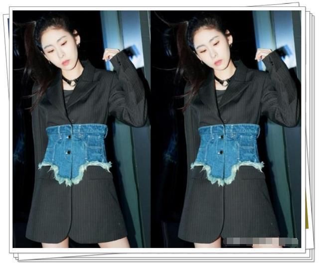 张碧晨真疯狂！“裤头”剪了直接系腰上，网友：越奇葩越时尚？