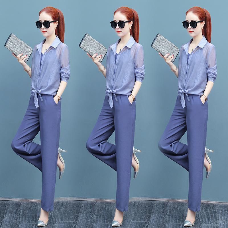 很多人秋天穿卫衣，太土了!今年流行名媛两件套，美的独一无二