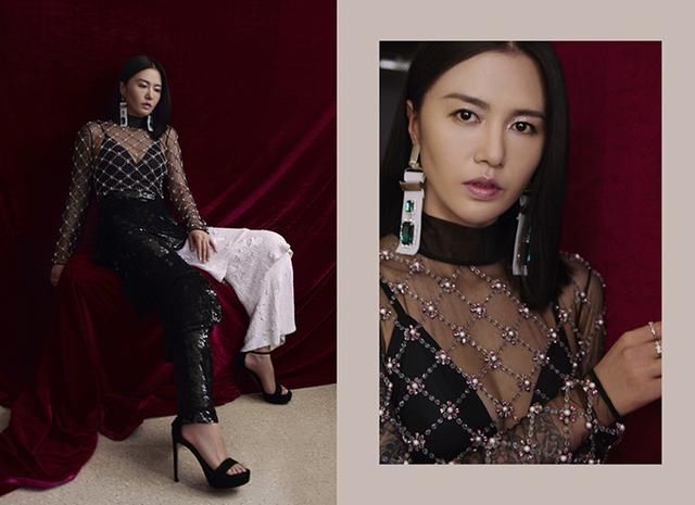 曾经辣眼渔网装,谭维维金曲奖上穿了两次,果然是歌手里最会穿的