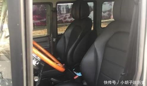  车身@私人订制版北汽212，金属灰车身，外挂钢锹备胎，媲美牧马人