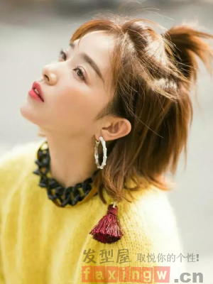 简单日常女生发型 每天都是最清新少女