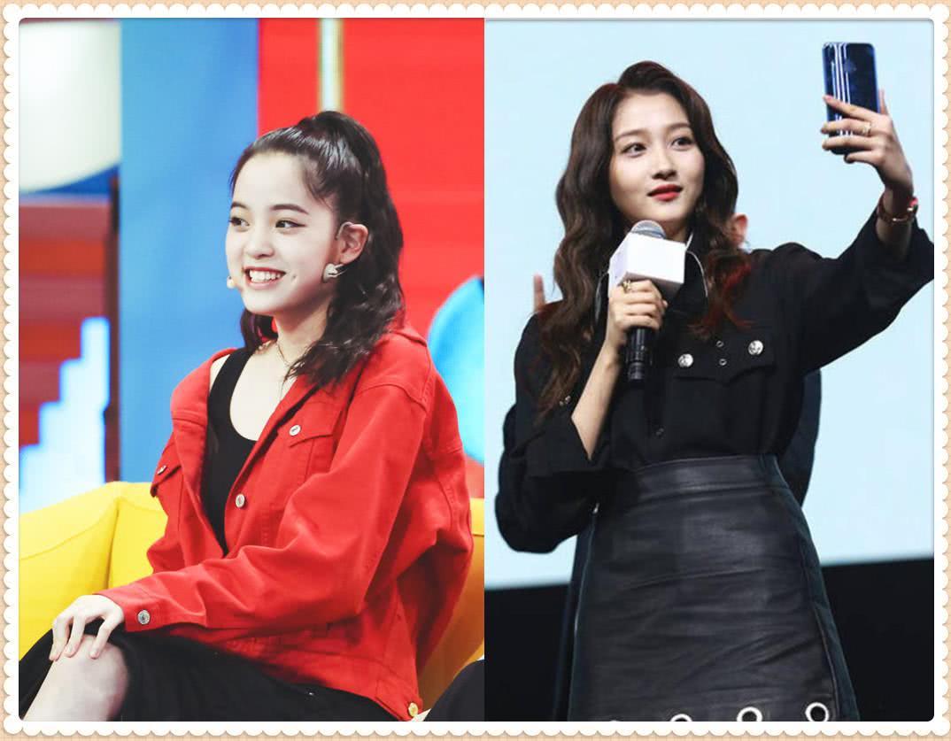 欧阳娜娜和关晓彤相差3岁，可同穿半身裙，却是少女和阿姨的差距