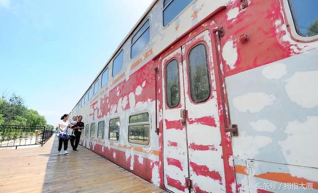 太原中北大学的火车主题公园开放啦，快来拍照吧