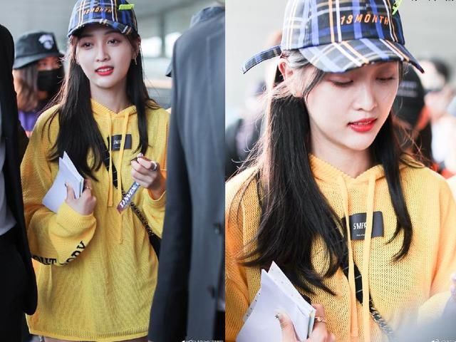 159cm鞠婧祎把卫衣穿成连衣裙，小个子女生想显高就该这么穿！