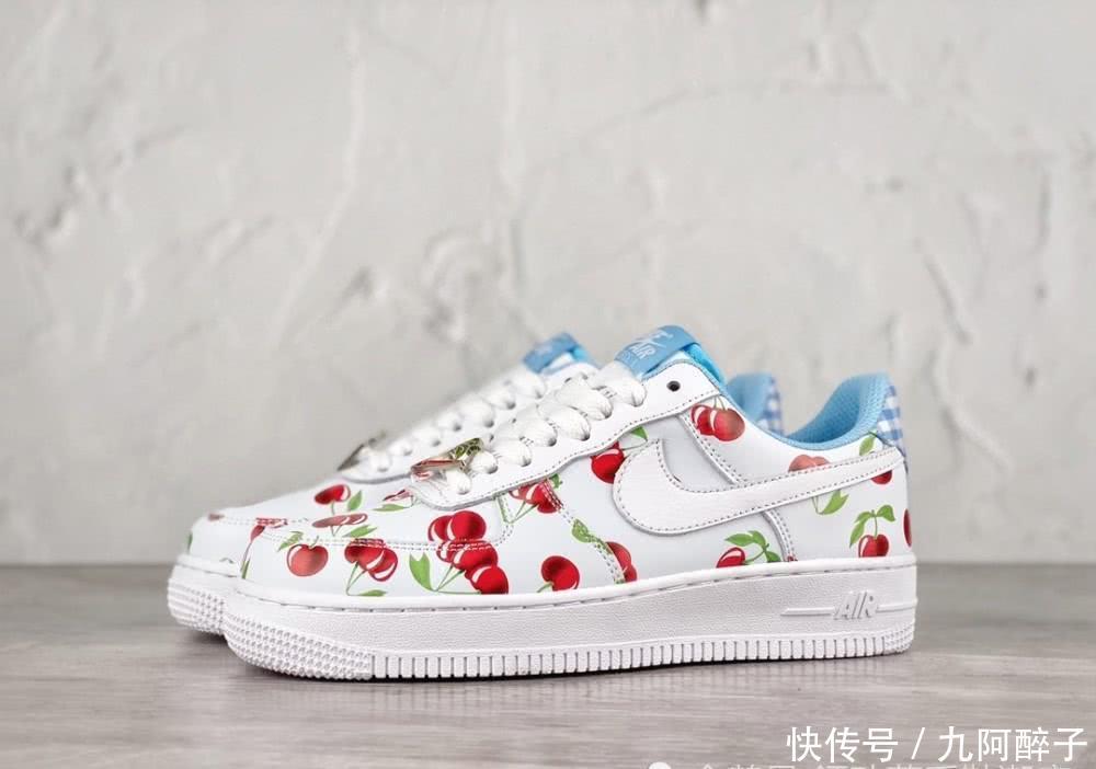 「Nike」糖果色系“樱桃”主题,Nike的这一款清新系鞋子