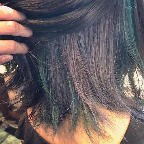 微潮色遇上潮色,这样染发最时尚