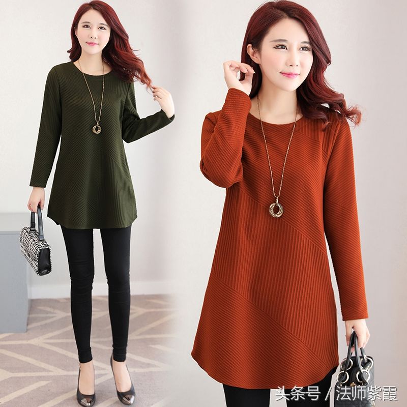 秋款小衫,老婆连买6件,搭配小脚裤,气宇非凡,美得快认不出了