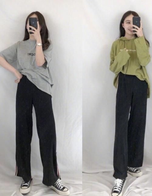  『欧美』管你是欧美女孩还是韩范girl，只要穿上“液体裤”，都贼有范