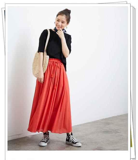  「印象」15个长裙的日系look！这个春天裙子长一点更时髦哦