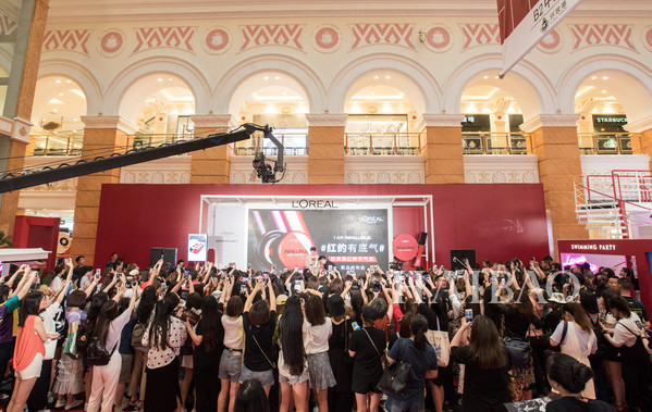 巴黎欧莱雅携手蔡徐坤发布红胖子气垫！