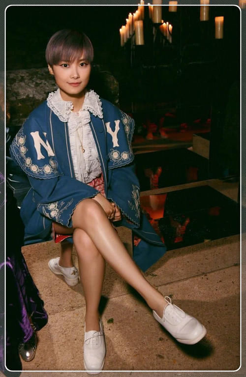 李宇春的时尚真难懂！短裤内穿男士泳裤？网友：欣赏不来！