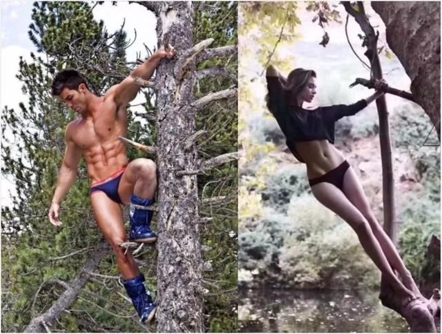 超搞笑！这些减肥前后对比图，一点也不励志！