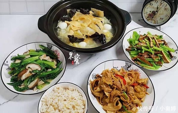  营养：我家七天午餐，家常下饭菜也备受欢迎，丰富多样，比下馆子更幸福