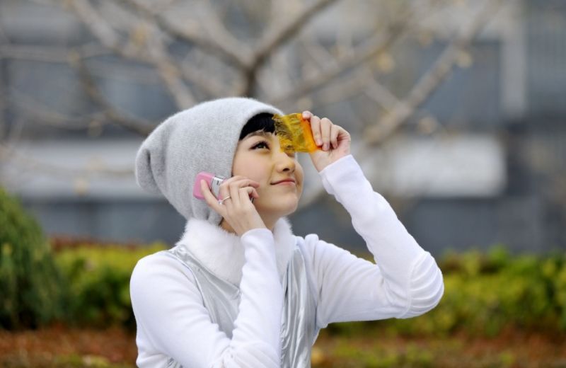  景甜@景甜和网友们分享自己健身的照片，皮肤状态好的让人羡慕