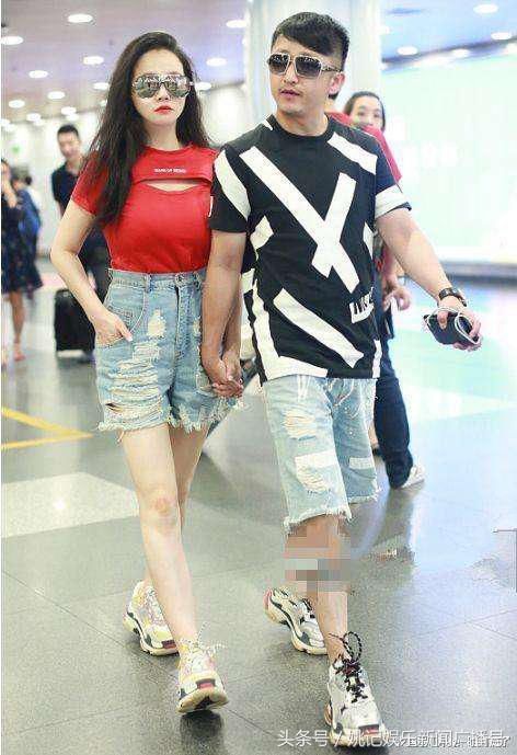 冉莹颖这身材帅爆了!裤子拉到胸以下,网友:难怪邹市明牵这么紧