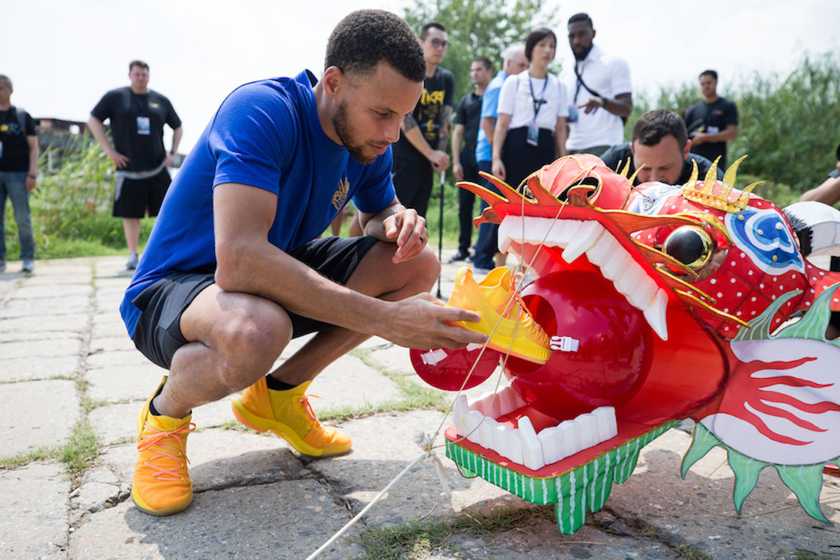 Under Armour 2018威 5 不凡Stephen Curry 亚洲行中国武汉站活动