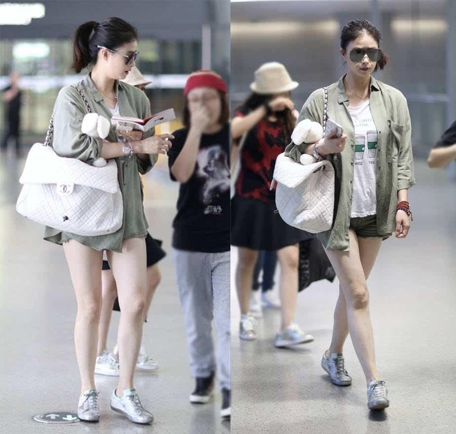 蒋欣竟然这么胖?你们都被她的穿衣术给骗了!