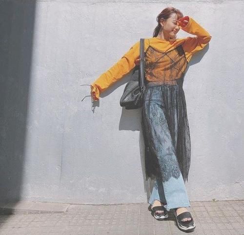 纱裙，穿出若隐若现的性感与梦幻