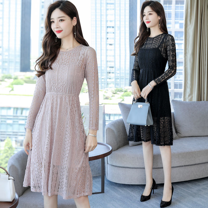 女人越开越大胆了，秋季裹胸搭配连衣裙+高跟鞋，十个男人就个迷