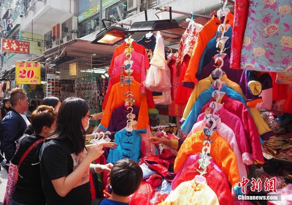  兴旺|香港新春市场热闹兴旺