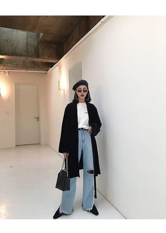  发生爆炸：极具个性化的微性感迷人look，复课何不来试着那样穿，给你帅到发生爆炸！