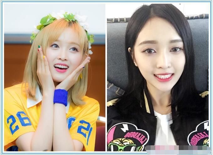 本以为金发的“吴宣仪”够美了，看了黑发的她瞬间被惊艳到了!