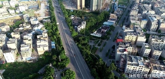 航拍广西最富有的小县城