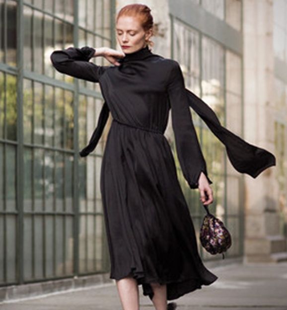 经典小黑裙如何穿出高阶感?