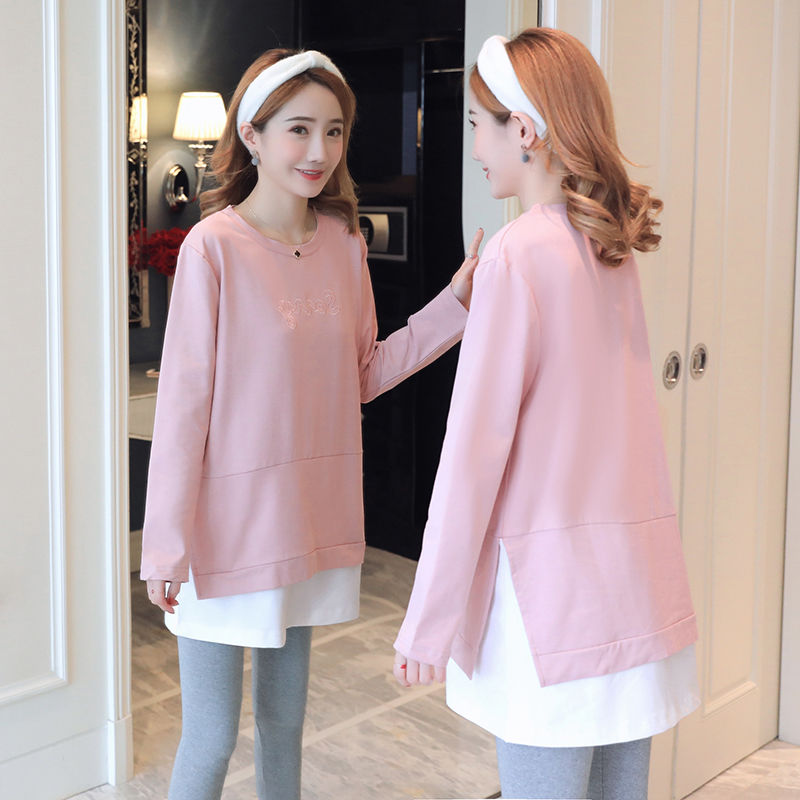 新款时尚孕妇装，时髦洋气不显怀，做孕味十足的潮妈