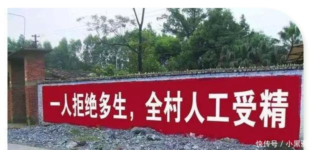 从计划生育到鼓励二胎, 农村计生标语的对比, 让人笑着笑着哭了!